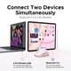 Маніпулятор миша бездротова UGREEN M331 Multi-mode Wireless Mouse Pink - зображення 4