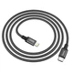 Кабель HOCO X14 Type-C to iP 3A, 20W, 1m, nylon, aluminum connectors, Black - зображення 4