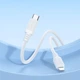 Кабель BOROFONE BX115 Lotto PD silicone charging data cable iP White - изображение 4