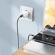 Кабель BOROFONE BX87 Sharp charging data cable for Type-C 1 м Black - зображення 4