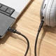 Аудиокабель BOROFONE BL25B Nice digital audio conversion cable Type-C Black - изображение 8