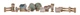 Drewniany zestaw kolejowy Little Dutch Pociąg z torami Little Farm FSC LD7151 (8713291771512) - obraz 2