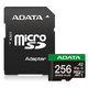 Карта пам'яті A-DATA SPEED PLUS microSDXC 256GB UHS-I U3 Class 10 V30 A2 180MB/s з SD-адаптером (D28591303EA8) - зображення 1