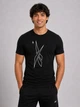 Футболка 010625 ВС чорний з білим GI8490 Reebok XS(р) - изображение 1