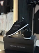 Кросівки жіночі Armani Exchange sneakers чорні 38 (24.3 см) - зображення 5