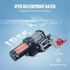 Электрическая лебедка VEVOR P3000-1C / 11.9 м / 12V / до 1.3 т / Водонепроницаемая / Черный Б/В k1 - изображение 3
