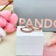 Срібні сережки в позолоті Серця Pandora Rose 286318CZ - зображення 5