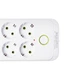 Мережевий фільтр-подовжувач SMART 6 розеток 4 USB-A+1 USB Type-C на 5 метрів білий - зображення 4