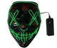 Неоновая маска Purge Mask Судная ночь ABC зеленый - изображение 3