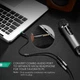 Аудио разветвитель UGREEN AV141 3.5 мм mini jack на наушники и микрофон (20cm, 4 pin). Black - изображение 9