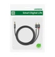 Аудіокабель UGREEN AV116 3.5mm Male to 2RCA Male, PVC, 5m Black - зображення 2