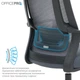 Крісло офісне OfficePro Harmony OC310-B-G-G - зображення 9