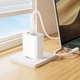 Мережевий зарядний пристрій з кабелем BOROFONE BA105A Stellar three-port charger set (Micro) (EU) White - зображення 8
