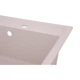 Мийка для кухні Lidz 460х515/200 COL 06 світло бежевий (LIDZCOL06460515200) - зображення 4