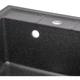Мийка для кухні Lidz 460х515/200 GRF 13 матовий графіт (LIDZGRF13460515200) - изображение 4