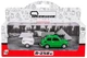 Model kolekcjonerski Daffi Fiat 126p + Przyczepa Niewiadow Krótka 1:43 K‑613 Zielony (5905422116139) - obraz 1
