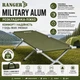 Туристическая раскладушка Ranger Military Alum — походная кровать для отдыха и кемпинга RA5504 - изображение 7