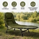 Туристическая карповая раскладушка Ranger Contact — походная кровать для отдыха и кемпинга RA5508 - изображение 1