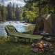 Туристическая карповая раскладушка Ranger Campfeuer — походная кровать для отдыха и кемпинга RA5507 - изображение 8