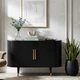 Буфет двудверный 160 cm, Sphere Black diamond wood - изображение 1