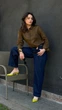 Рубашка Uniqlo розмір М оливкова (57) (475647) - зображення 3