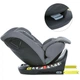 Автокресло El Camino ME 1189 i-HOLD+ (i-Size 40–150 см, ISOFIX, поворот) Shadow Gray - зображення 2