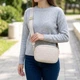 Женская сумка на каждый день из натуральной кожи Vintage 22904 Белый - изображение 2