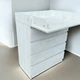 Сповивальний комод Baby Comfort CLASSIC SOFT біле дерево - зображення 3