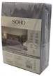 Комплект постельного белья SOHO двуспальный 180*220 Puprle/Light gray полиэстер (PATTERN 24-D) - изображение 3