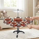 Детская барабанная установка Jazz Drum музыкальный набор барабаны и тарелка 55см 333-006C - изображение 2