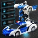 Машинка трансформер на пульті Робот-поліцейський Lamborghini Robot Car легка трансформація з підсвічуванням 999-BD - зображення 4