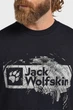 Футболка Jack Wolfskin Brand Black A64116T-0298 XXL - зображення 6