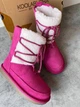 Чоботи Koolaburra by UGG Рожеві Розмір US2 22 см - изображение 4