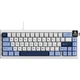 Клавіатура Ajazz AK650 Sea Salt Switch USB UA/Blue (ek12545) - зображення 1