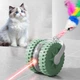 Игрушка для котов интерактивная с лазером Interactive Pet Ball USB, автоматический мяч с датчиками движения - изображение 6
