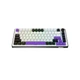 Клавіатура Hator Hellyberry HK75 Mechanical Linear RGB Wireless/Bluetooth/USB UA/Violet (ek12566) - зображення 2