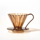 Пуровер Cafec Flower Dripper Tritan Pink Brown Store - изображение 4