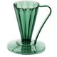 Пуровер Cafec Deep 27 Tritan Flower Dripper Dark Green Store - изображение 7