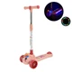 Детский самокат 3-х колесный Extreme Motion SC2619(Peach) колеса PU, с музыкой и светом - изображение 2