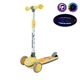 Детский самокат 3-х колесный Extreme Motion SC817(Yellow) с музыкой и светом - изображение 2