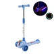 Детский самокат 3-х колесный Extreme Motion SC2619(Blue) колеса PU, с музыкой и светом - изображение 2