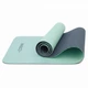 Коврик спортивные Cornix TPE 183 x 61 x 0.6 см для йоги и фитнеса XR-0492 Mint/Navy Blue - изображение 1