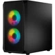 Корпус для ПК Logic concept PORTOS MESH+GLASS ARGB fans 3x120mm BLACK (ek03713) - изображение 2