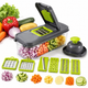 Овочерізка Мультислайсер vegetable cutter / Мультислайсер для овочів та фруктів / Механічний ручний подрібнювач - зображення 1