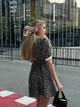 Жіноча міні сукня кльош з комірцем Uaclothes 46 Чорний (like38086-185181350) - изображение 5