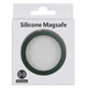 Металлическое кільце Silicone Magnetic Dark Green - изображение 2