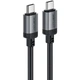 Дата кабель Acefast C20-03 Type-C to Type-C 60W (1.2m) Black - 00000086098_1 - зображення 4