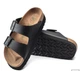 Женские шлепанцы BIRKENSTOCK PAPILLIO ARIZONA GROOVED VEGAN 1018520 narrow 38 черные - изображение 3