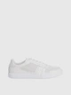 Чоловічі шкіряні кросівки Calvin Klein Low Top Lace Up Lth 45 білий HM0HM00471-01S - изображение 1