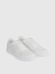 Чоловічі шкіряні кросівки Calvin Klein Low Top Lace Up Lth 45 білий HM0HM00471-01S - изображение 3